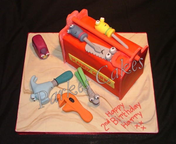 handy manny birthday cake